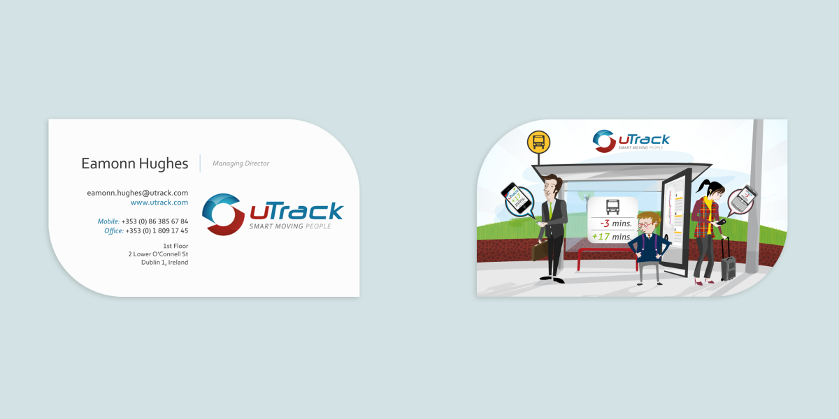 uTrack Logo Retouch & brand Design G 1