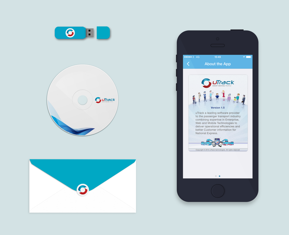 uTrack Logo Retouch & brand Design G 3