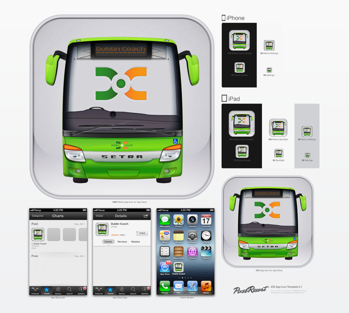 Dublin Coach App Icon 2