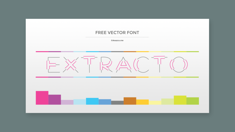 Extracto – Font Design