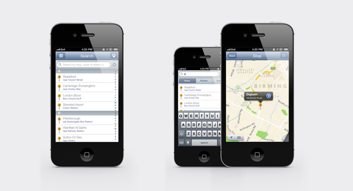 National Express Coach iOS App 3