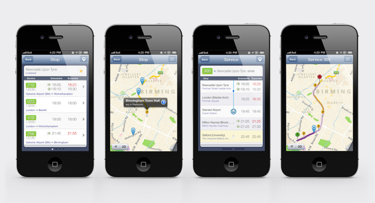 National Express Coach iOS App 5