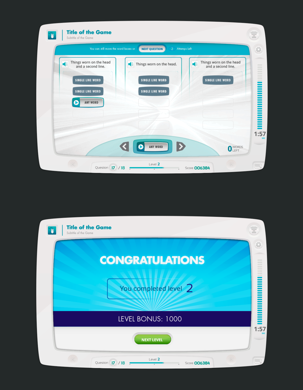 Kaplan English Interactive Game 6