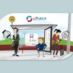 uTrack Logo Retouch & brand Design Featured